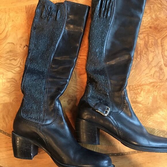 🎃 - GORGEOUS BACK Pliner Tall Boots! - Picture 2 of 8